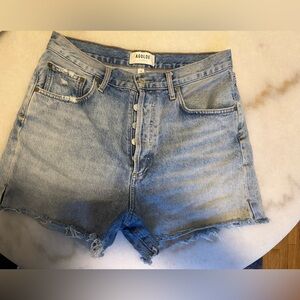 Agolde Parker Denim Shorts